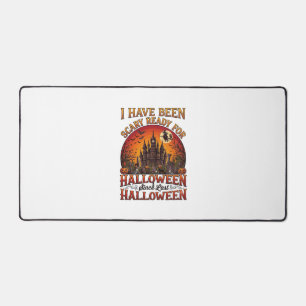 Alfrombrillas De Escritorio Castillo Embrujado de Halloween Listo para Asustar