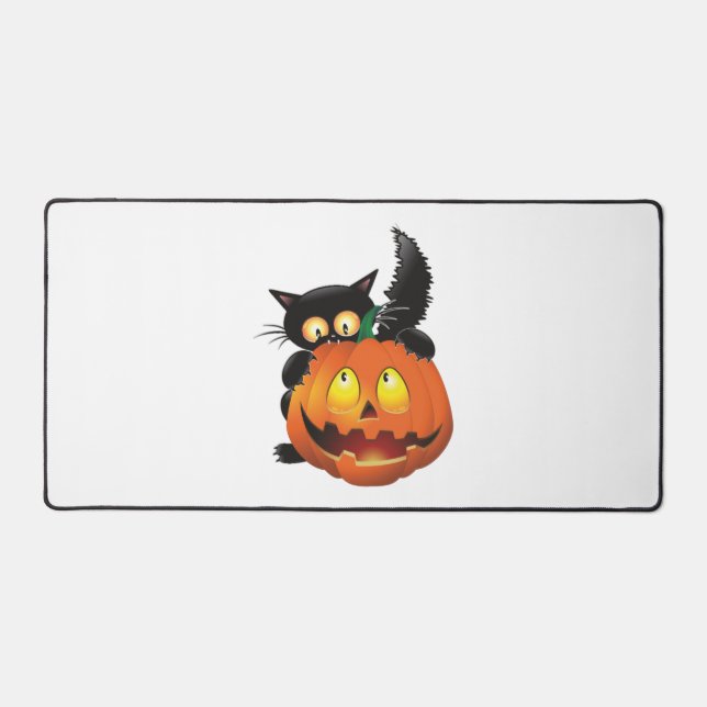 ALFROMBRILLAS DE ESCRITORIO CAT HALLOWEEN (Anverso)