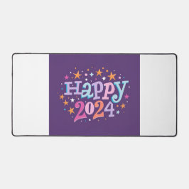Alfrombrillas De Escritorio Celebración de Año Nuevo 2024 - Feliz diseño 2024