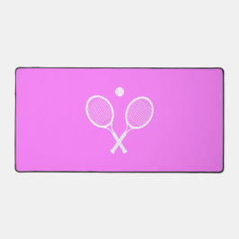 Alfrombrillas De Escritorio Chaquetas de tenis y Fiesta de bolas PInk profundo