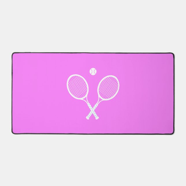 Alfrombrillas De Escritorio Chaquetas de tenis y Fiesta de bolas PInk profundo (Anverso)