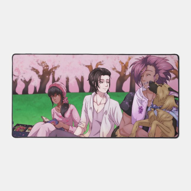 Alfrombrillas De Escritorio Cherry Blossom Picnic (Anverso)