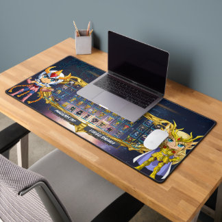 Alfrombrillas De Escritorio Chibi Saint Seiya Gaming Mouse Pad Desk Mat