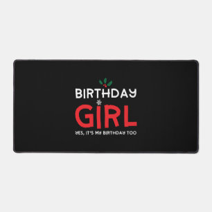 Alfrombrillas De Escritorio Chica de cumpleaños Navidades Navidad Día B