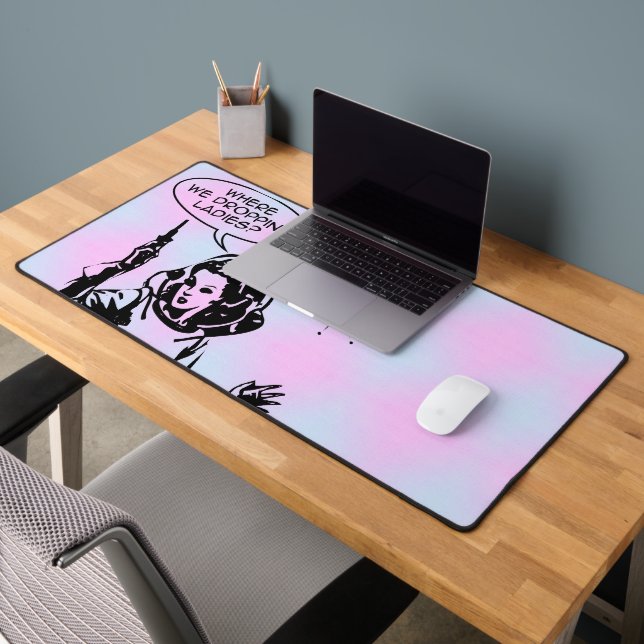 Alfrombrillas De Escritorio Chica Gamer Desk Mat (Oficina 2)