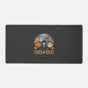 Alfrombrillas De Escritorio Chick or Treat Diseño de cementerio de Halloween l