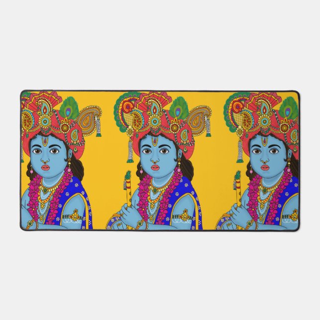 Alfrombrillas De Escritorio Child Krishna  (Anverso)