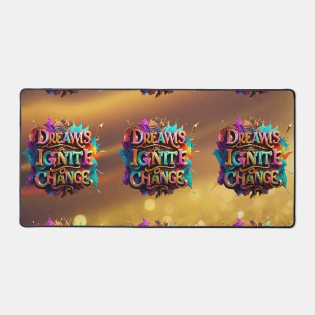 Alfrombrillas De Escritorio "Chispa de inspiración" (Anverso)