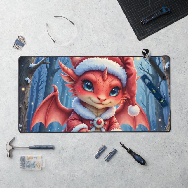 Alfrombrillas De Escritorio Christmas dragon, too cute to arrest,  (Puesto de trabajo)