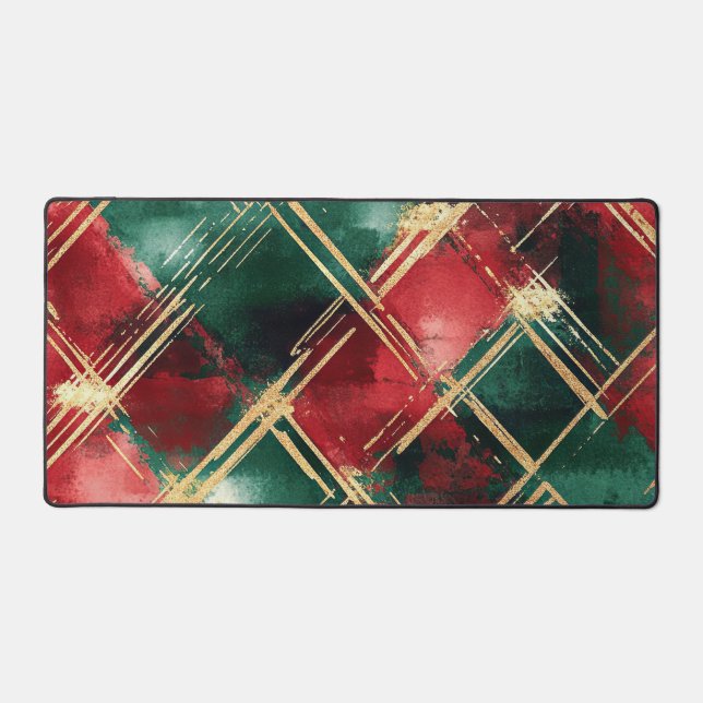 Alfrombrillas De Escritorio Christmas Plaid Custom mouse pad (Anverso)