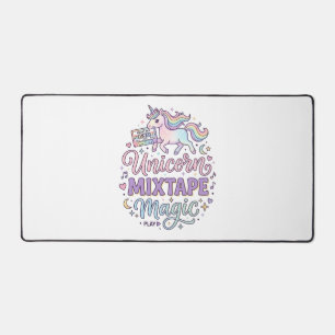 Alfrombrillas De Escritorio Cinta de Unicornio Mágica Pegatina y Camiseta Ador