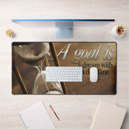 Alfrombrillas De Escritorio Cita Inspiradora de Napoleón Hill "Un gol"