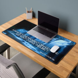 Alfrombrillas De Escritorio Cita Inspiradora de Winston Churchill "fanática"