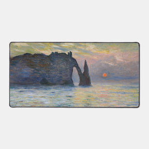 Alfrombrillas De Escritorio Claude Monet - El Acantilado, Etretat, Puesta de s