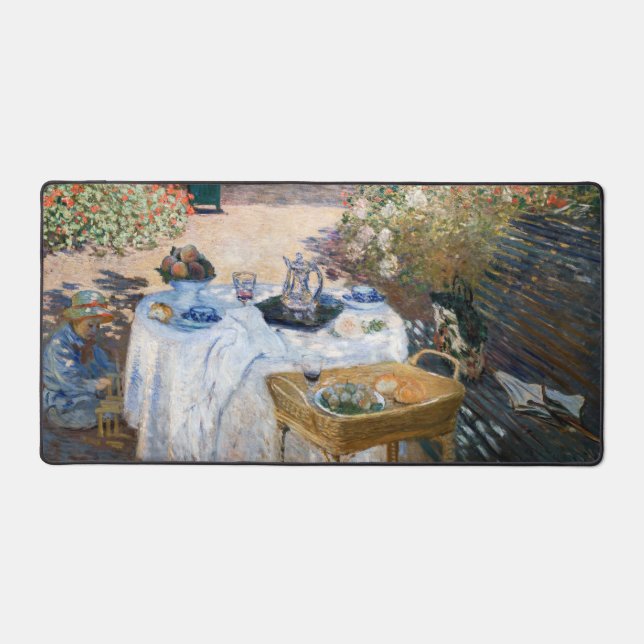 Alfrombrillas De Escritorio Claude Monet - El almuerzo, el panel decorativo (Anverso)