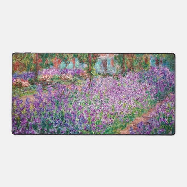 Alfrombrillas De Escritorio Claude Monet - El jardín del artista en Giverny (Anverso)