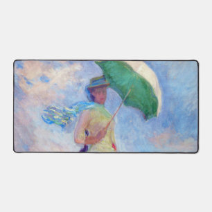 Alfrombrillas De Escritorio Claude Monet - Mujer con un Parasol mirando a la d