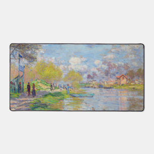 Alfrombrillas De Escritorio Claude Monet - Primavera junto al Sena
