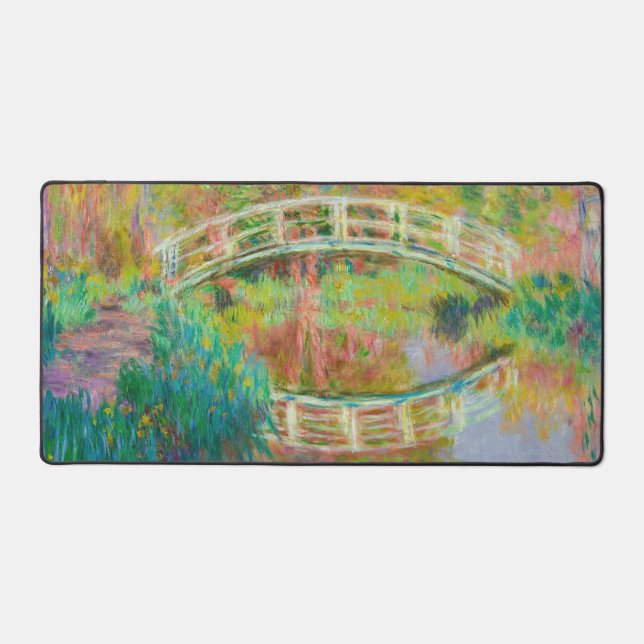 Alfrombrillas De Escritorio Claude Monet - Puente de futbol japonés, Giverny (Anverso)