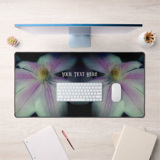 Alfrombrillas De Escritorio Clematis Flower Up Close Personalizado