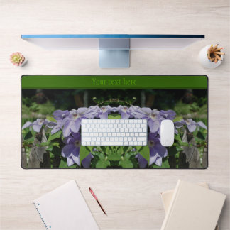 Alfrombrillas De Escritorio Clematis Púrpura En La cerca Personalizada