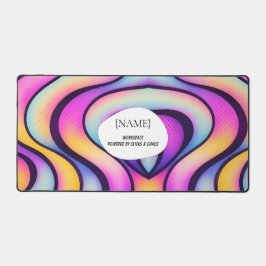 Alfrombrillas De Escritorio  Clicks & Chaos – Abstract Design Personalized