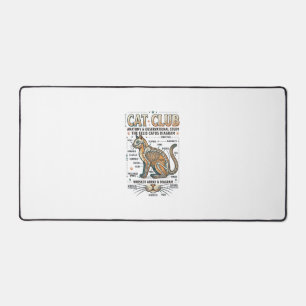 Alfrombrillas De Escritorio Club de Gatos Anatomía de Gato Diagrama Científico