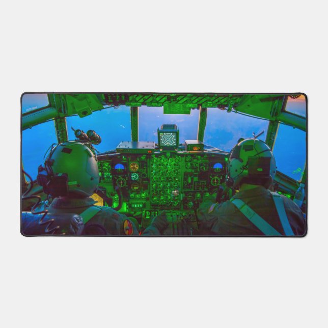 ALFROMBRILLAS DE ESCRITORIO COCKPIT DE HERCULES C-130H (Anverso)