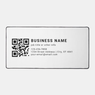 Alfrombrillas De Escritorio Código QR Promocional Empresarial