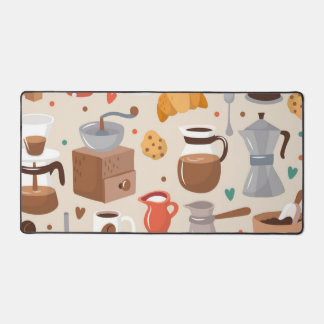 Alfrombrillas De Escritorio Coffee pattern