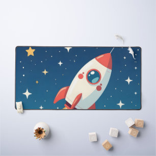 Alfrombrillas De Escritorio Cohete espacial lindo despegando