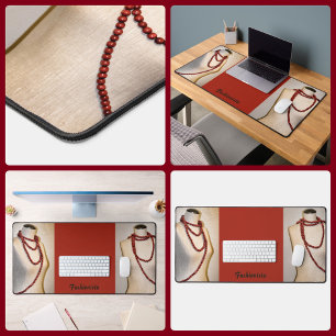 Alfrombrillas De Escritorio Colas rojas de moda de moda Mannequin Moda