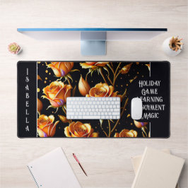 Alfrombrillas De Escritorio Colección de Rosas Big Gold de lujo de moda