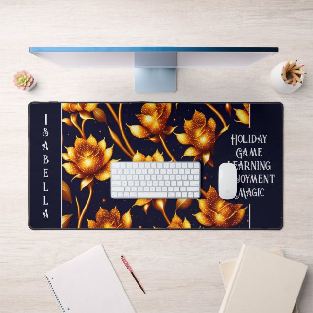 Alfrombrillas De Escritorio Colección moderna de Rosas de oro de gran lujo (Oficina 1)