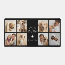 Collage de Fotos Personalizadas Papá Perro Negro M