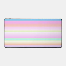 Alfrombrillas De Escritorio Color rosa pastel azul lindo rayado