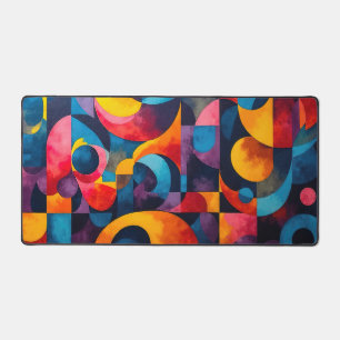 Alfrombrillas De Escritorio Colorcube 6 Colorido Cubism Desk Mat
