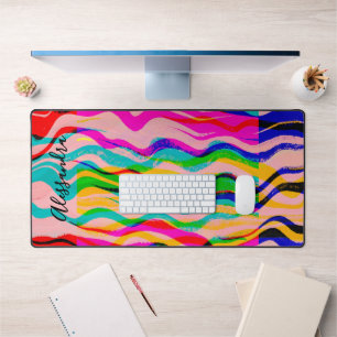 Alfrombrillas De Escritorio Colores personalizados abstractos dibujados a mano