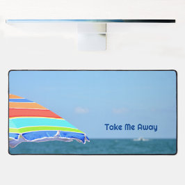 Alfrombrillas De Escritorio Colorido paraguas de playa me lleva lejos de la fo