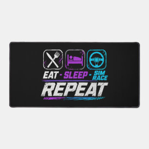 Alfrombrillas De Escritorio Comer dormir sim carrera repetir para fans de sim