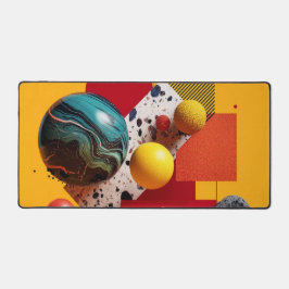 Alfrombrillas De Escritorio Composición geométrica abstracta y colorida