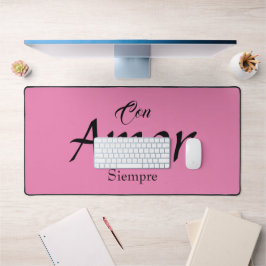 Alfrombrillas De Escritorio Con Amor, Siempre Desk Mat