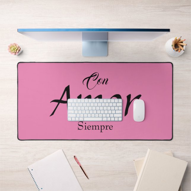 Alfrombrillas De Escritorio Con Amor, Siempre Desk Mat (Oficina 1)