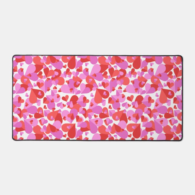 Alfrombrillas De Escritorio Confetti Hearts Mix (Anverso)