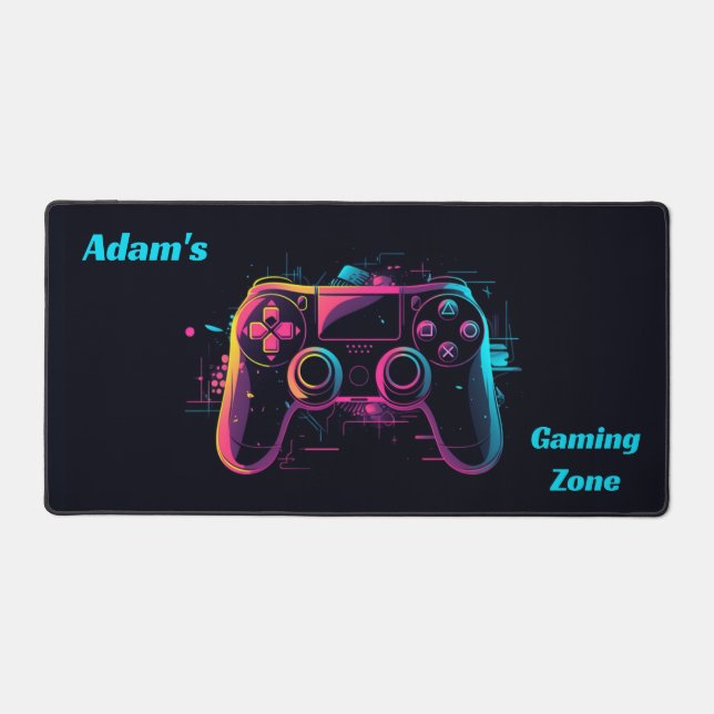 Alfrombrillas De Escritorio Controlador de juegos de personalizado (Anverso)