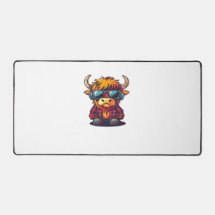 Alfrombrillas De Escritorio Coquette Highland Cow Bubblegum Tshirt Design, Hol