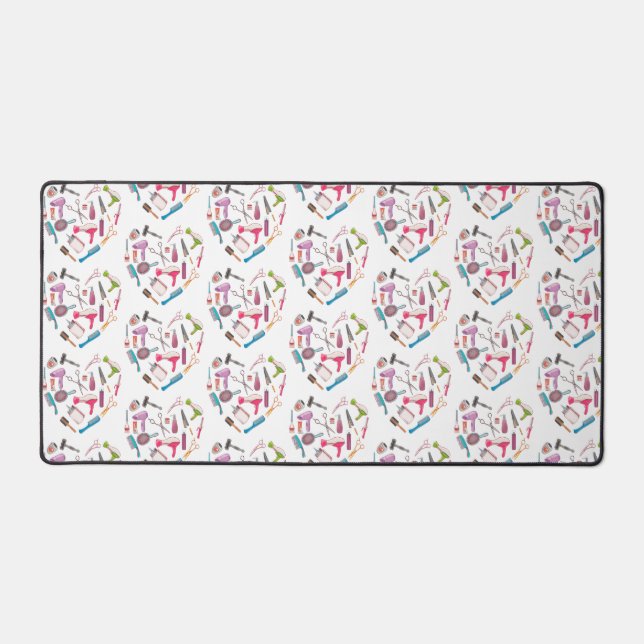 Alfrombrillas De Escritorio Corazón de herramienta hairstylist Hairdresser (Anverso)