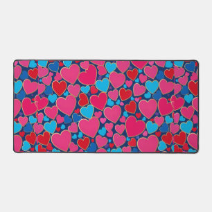 Alfrombrillas De Escritorio Corazones 3d rosados