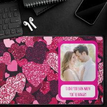 Corazones rosados espumosos cuando tienes hambre