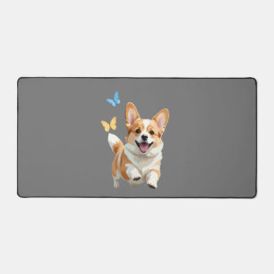 Alfrombrillas De Escritorio Corgi Vector Pintura Adorable Fun Animal Jugando